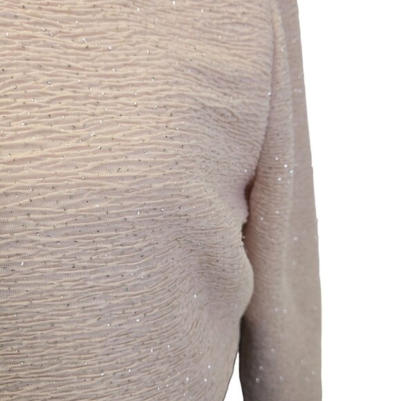 London Times Mixed Media Sparkle Bodice Midi Dress Size 10 - Picture 7 of 7